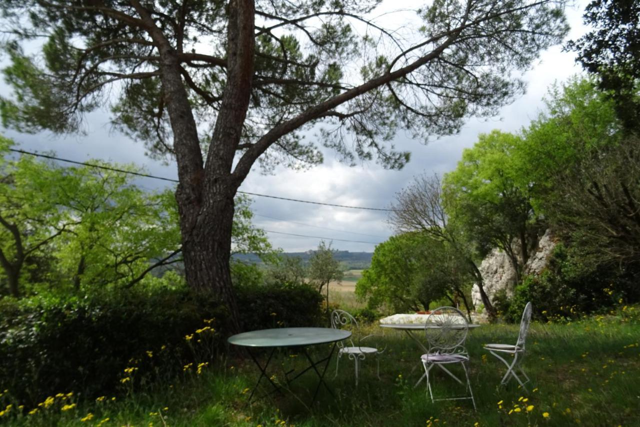 Mas En Pierres Seches Avec Piscine Vila Lussan  Exterior foto
